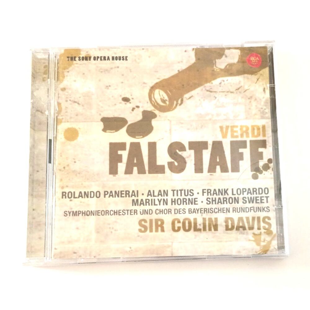 Giuseppe Verdi: Verdi Falstaff New Unopened 2 CD 2009 (Sir Colin Davis)
